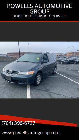 2003 Honda Odyssey for sale at POWELLS AUTOMOTIVE GROUP in Gastonia NC