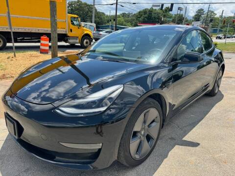 2022 Tesla Model 3 for sale at Atlanta Fine Cars in Jonesboro GA