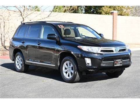 2013 Toyota Highlander Hybrid for sale at A-1 Auto Wholesale in Sacramento CA