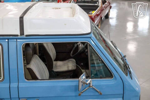 1982 Volkswagen Vanagon Camper