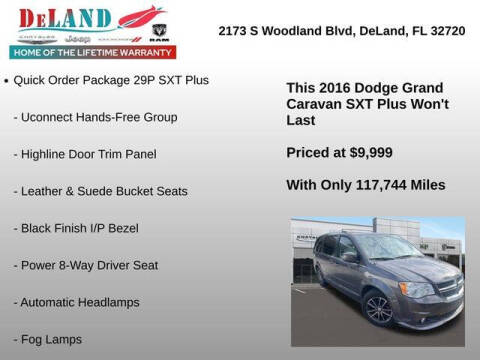 2016 Dodge Grand Caravan SXT