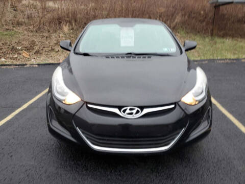 2016 Hyundai Elantra for sale at KANE AUTO SALES in Greensburg PA