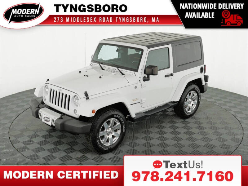 2015 Jeep Wrangler for sale at Modern Auto Sales in Tyngsboro MA