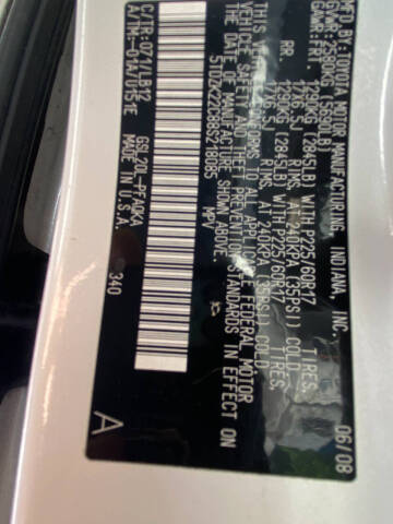 2008 Toyota Sienna XLE