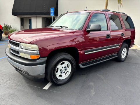 2005 Chevrolet Tahoe for sale at MANGIONE MOTORS ORANGE COUNTY in Costa Mesa CA