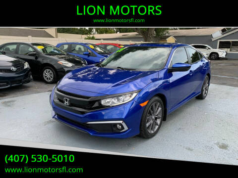 2021 Honda Civic for sale at LION MOTORS in Orlando FL