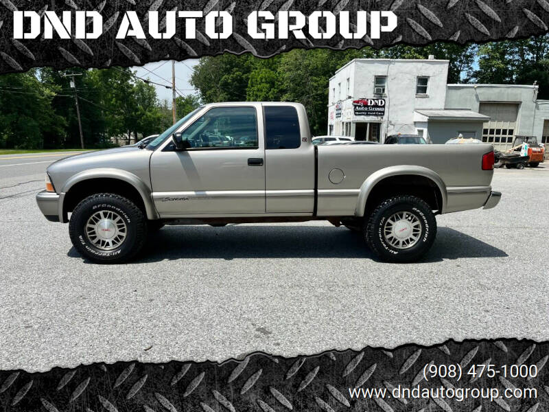 1998 GMC Sonoma for sale at DND AUTO GROUP in Belvidere NJ
