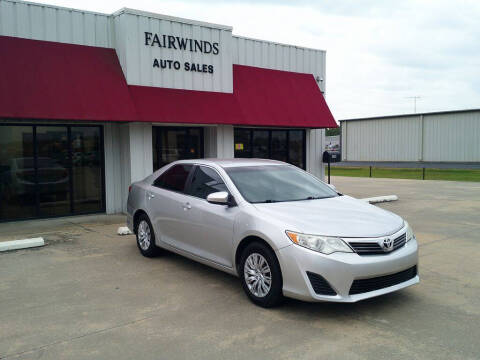 2012 Toyota Camry for sale at Fairwinds Auto Sales in Dewitt AR