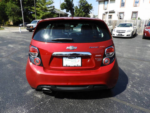 2014 Chevrolet Sonic RS Auto