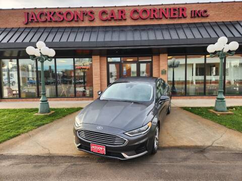 2020 Ford Fusion for sale at Jacksons Car Corner Inc in Hastings NE