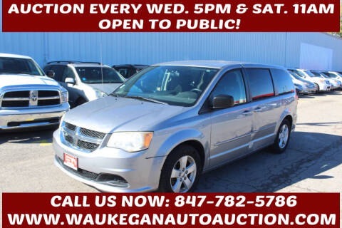 2013 Dodge Grand Caravan for sale at Waukegan Auto Auction in Waukegan IL