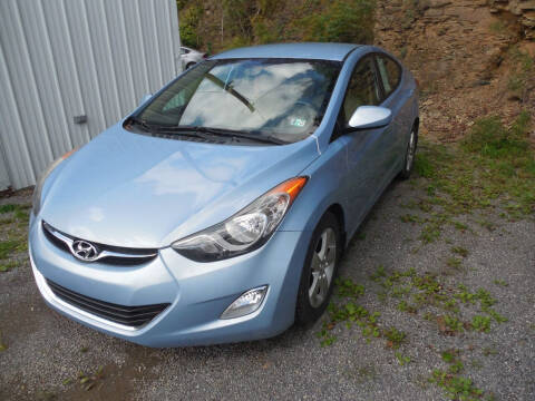 2012 Hyundai Elantra for sale at Sabula Auto Center & U-Haul in Du Bois PA