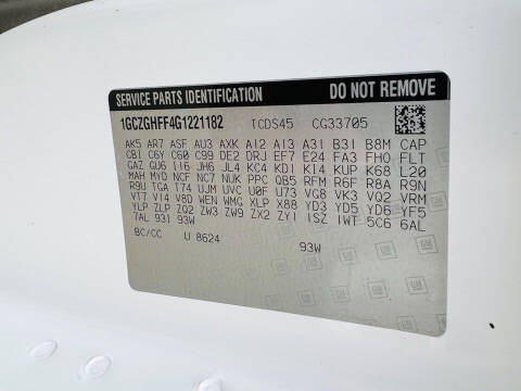 2016 Chevrolet Express 3500