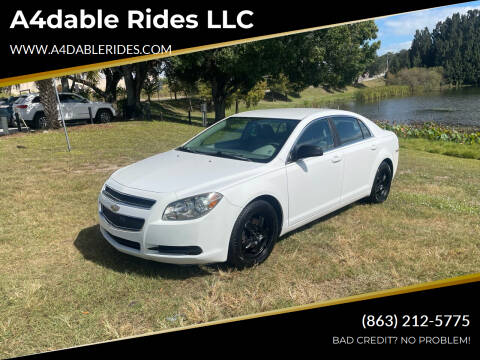 2010 Chevrolet Malibu for sale at A4dable Rides LLC in Haines City FL
