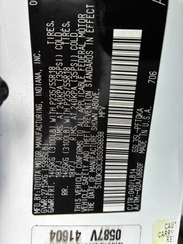 2013 Toyota Sienna XLE 7-Passenger