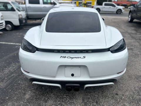 2018 Porsche 718 Cayman S