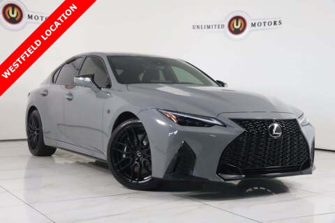 2022 Lexus IS 500 for sale at INDY'S UNLIMITED MOTORS - UNLIMITED MOTORS in Westfield IN