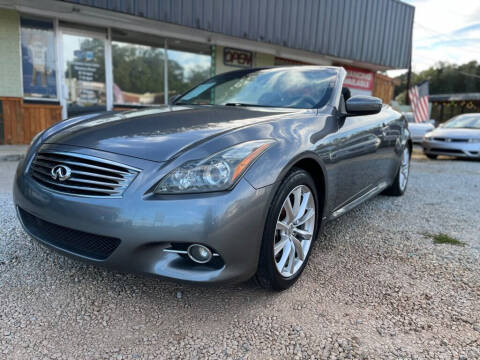 2012 Infiniti G37 Convertible for sale at Dreamers Auto Sales in Statham GA