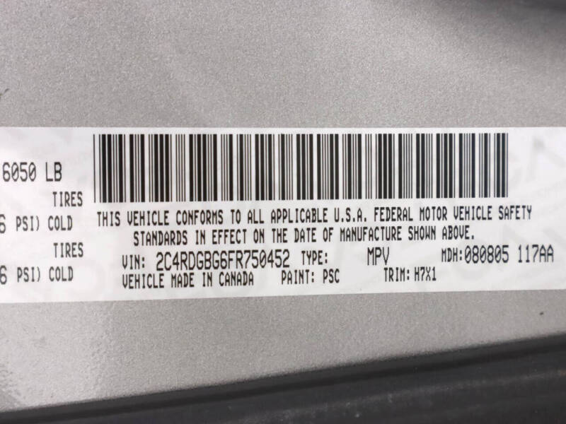 2015 Dodge Grand Caravan American Value Package