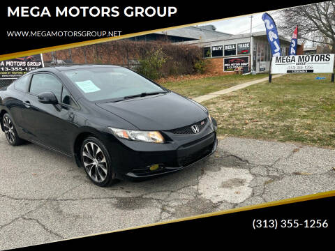 2013 Honda Civic for sale at MEGA MOTORS GROUP in Redford MI
