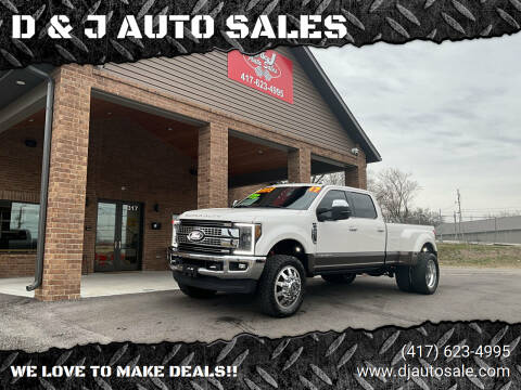 2017 Ford F-350 Super Duty for sale at D & J AUTO SALES in Joplin MO
