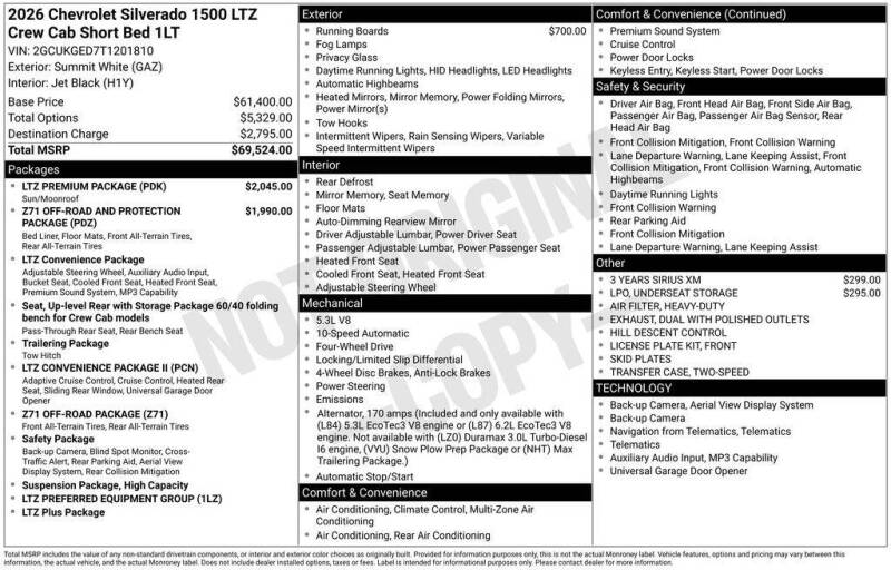 2026 Chevrolet Silverado 1500