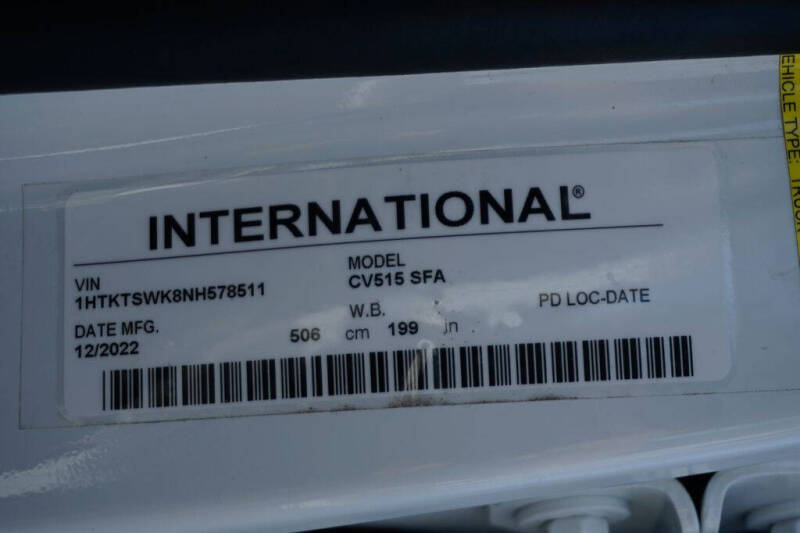 2022 International CV515