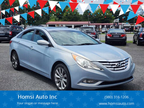 2013 Hyundai Sonata for sale at Homsi Auto Inc in Kannapolis NC