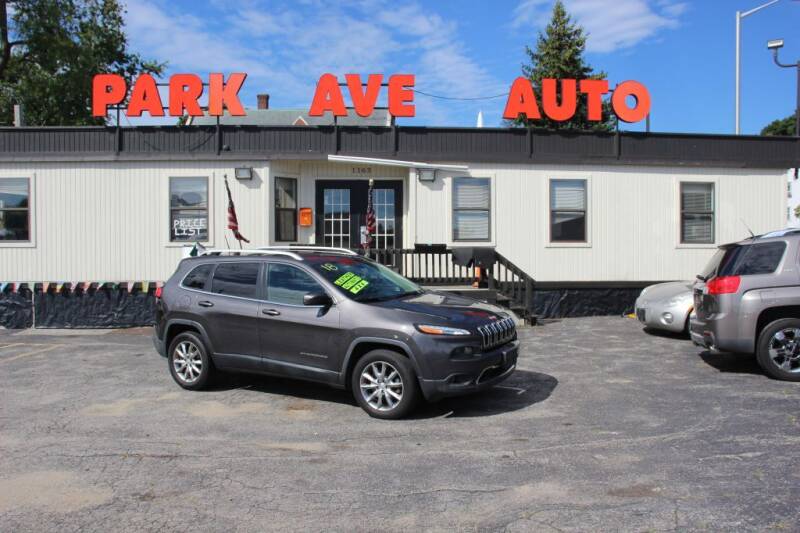 2018 Jeep Cherokee for sale at Park Ave Auto Inc. in Worcester MA