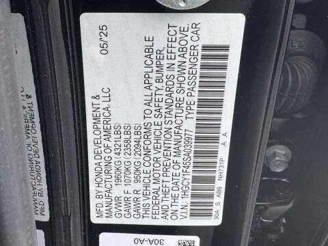 2025 Honda Accord SE