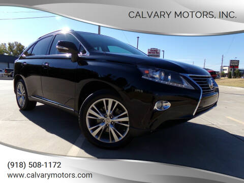 2013 Lexus RX 350 for sale at Calvary Motors, Inc. in Bixby OK