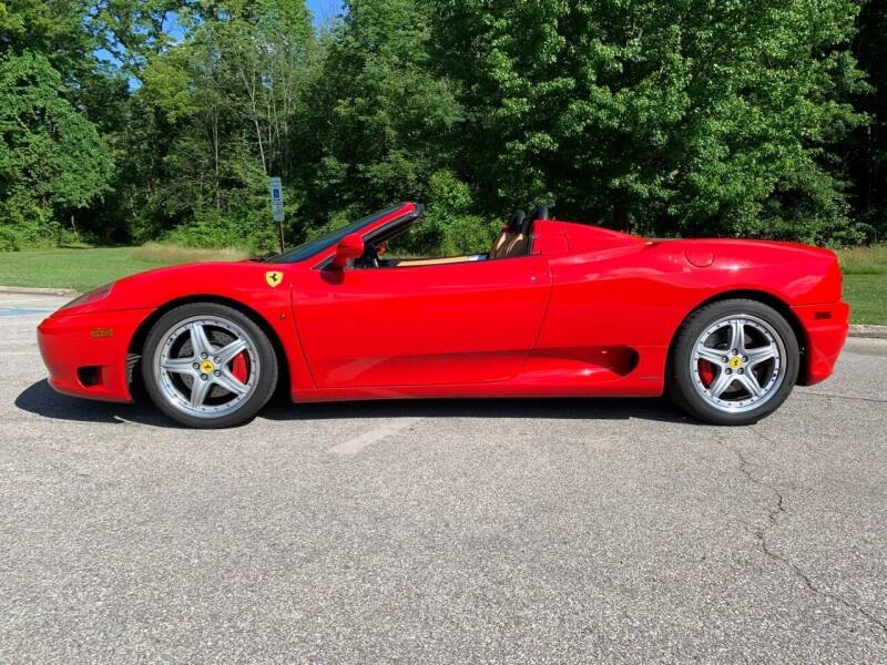 2002 Ferrari 360 Spider for sale at MEDINA WHOLESALE LLC in Wadsworth OH