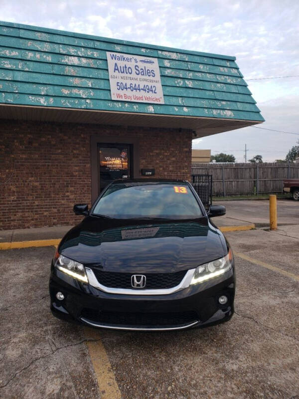 2013 Honda Accord for sale at Walker Auto Sales and Towing in Marrero LA