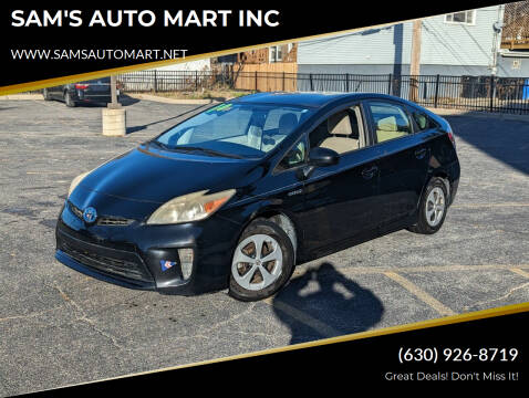 2012 Toyota Prius for sale at SAM'S AUTO MART INC in Chicago IL