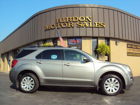 2012 Chevrolet Equinox for sale at Hibdon Motor Sales in Clinton Township MI