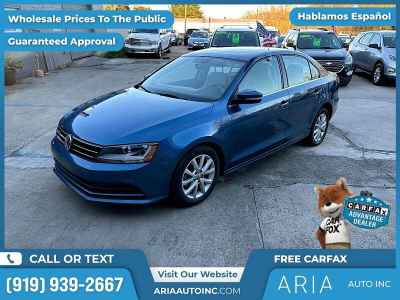 2017 Volkswagen Jetta for sale at Aria Auto Inc. in Raleigh NC