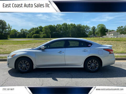 2015 Nissan Altima for sale at East Coast Auto Sales llc in Virginia Beach VA