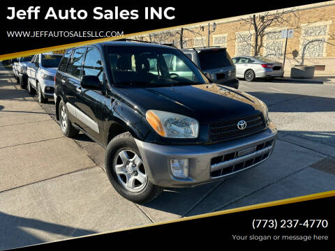 2003 Toyota RAV4 for sale at Jeff Auto Sales INC in Chicago IL