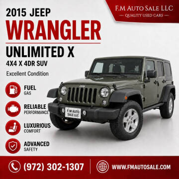 2015 Jeep Wrangler Unlimited X