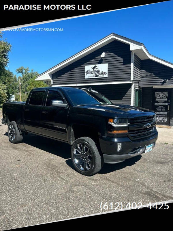 2017 Chevrolet Silverado 1500 for sale at PARADISE MOTORS LLC in Cambridge MN