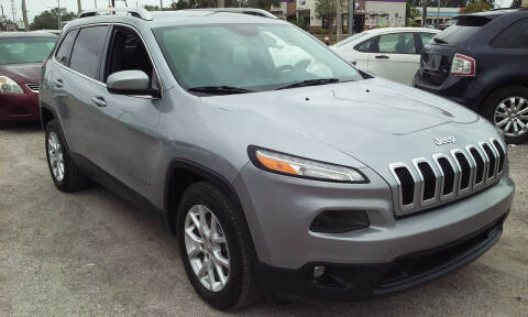 2014 Jeep Cherokee for sale at Pinellas Auto Brokers in Saint Petersburg FL