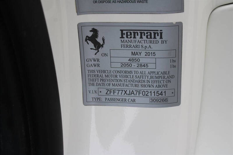 2015 Ferrari California T
