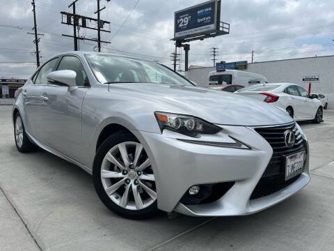 2015 Lexus IS 250 for sale at Galaxy of Cars in North Hills CA