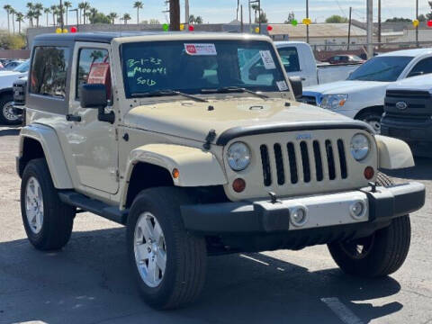 2011 Jeep Wrangler for sale at Greenfield Cars in Mesa AZ