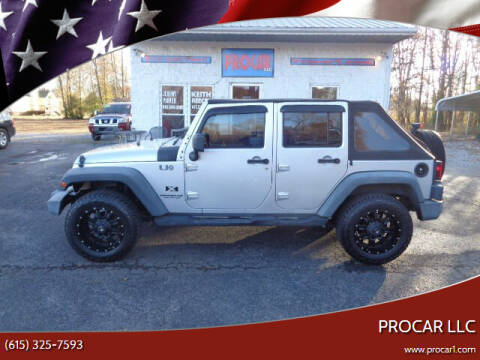 2007 Jeep Wrangler Unlimited for sale at PROCAR LLC in Portland TN
