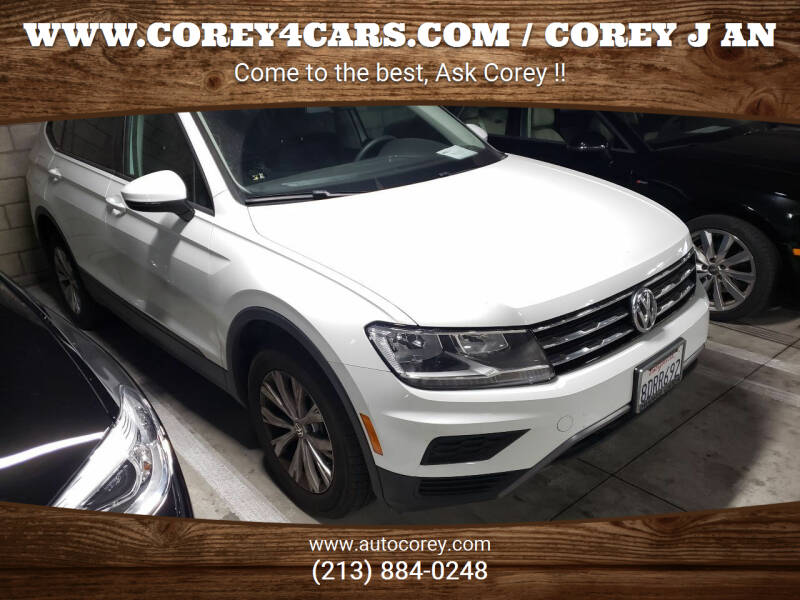 2018 Volkswagen Tiguan for sale at WWW.COREY4CARS.COM / COREY J AN in Los Angeles CA