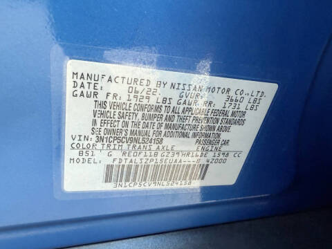 2022 Nissan Kicks SV