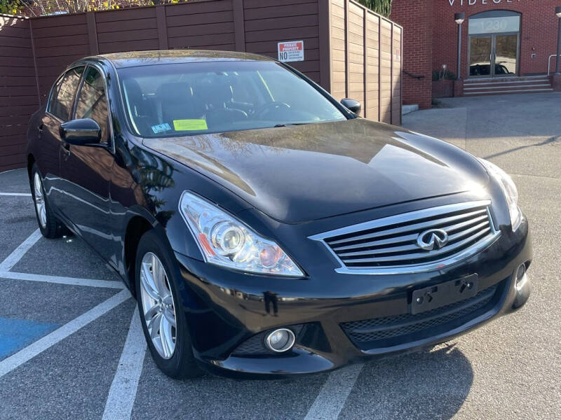 2011 Infiniti G37 Sedan for sale at KG MOTORS in West Newton MA