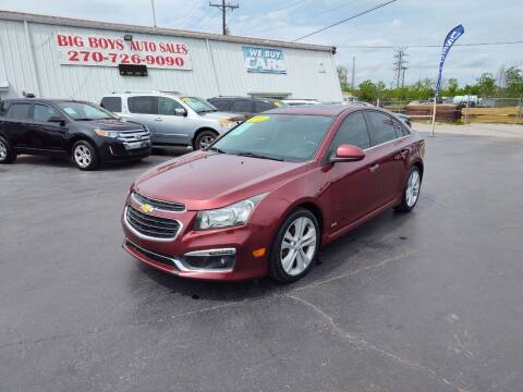 2016 Chevrolet Cruze Limited for sale at Big Boys Auto Sales in Russellville KY