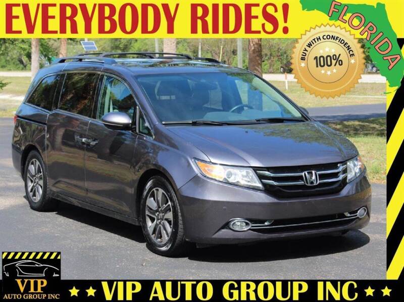 2015 Honda Odyssey for sale at VIP Auto Group in Clearwater FL